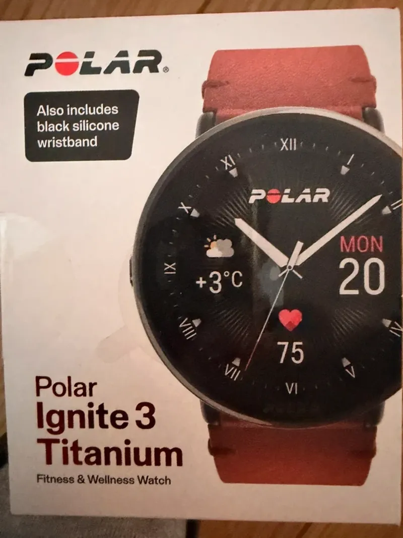 Używany Polar Ignite 3 Titanium 2026 Electronics