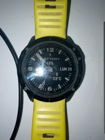 Used Garmin Fenix 6x Sapphire bike
