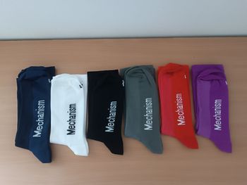 Used Pas Normal Studios cycling socks bike — image 2 of 4