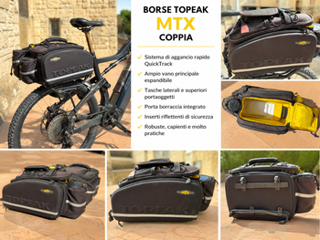 Używany Topeak Borse bici con sistema di aggancio rapido bike