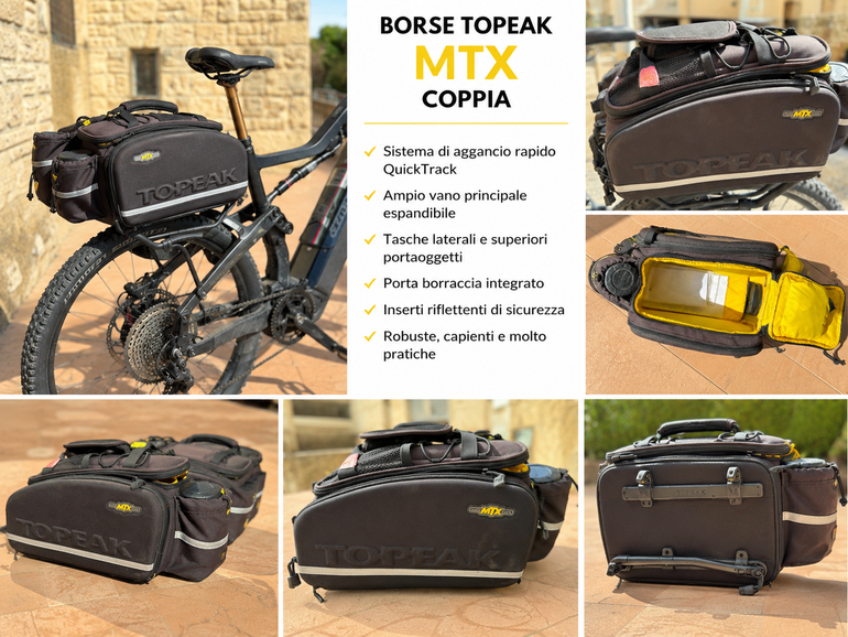 Używany Topeak Borse bici con sistema di aggancio rapido bike — zdjęcie 1 z 4