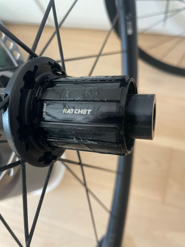 Used Dt Swiss ERC 1600 35mm Carbon Wheelset 2025 bike — image 7 of 8