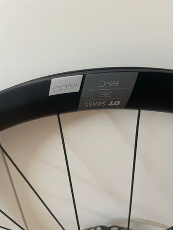 Used Dt Swiss ERC 1600 35mm Carbon Wheelset 2025 bike — image 3 of 8