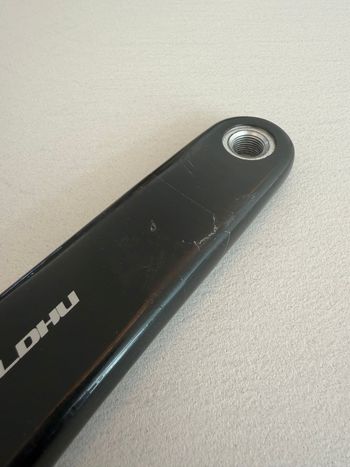 Używany Rotor Aldhu Carbon 165 mm bike — zdjęcie 5 z 5