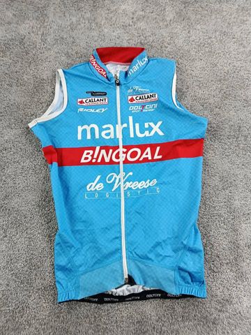Brugt doltcini coupe-vent vélo homme taille xs - 06 5805 - respirant pro team Marlux-Bingoal Cycling Clothing