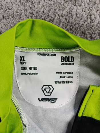 Używany verge lot de 2 Maillots vélo Homme Taille XL - 191644 bike — zdjęcie 10 z 11