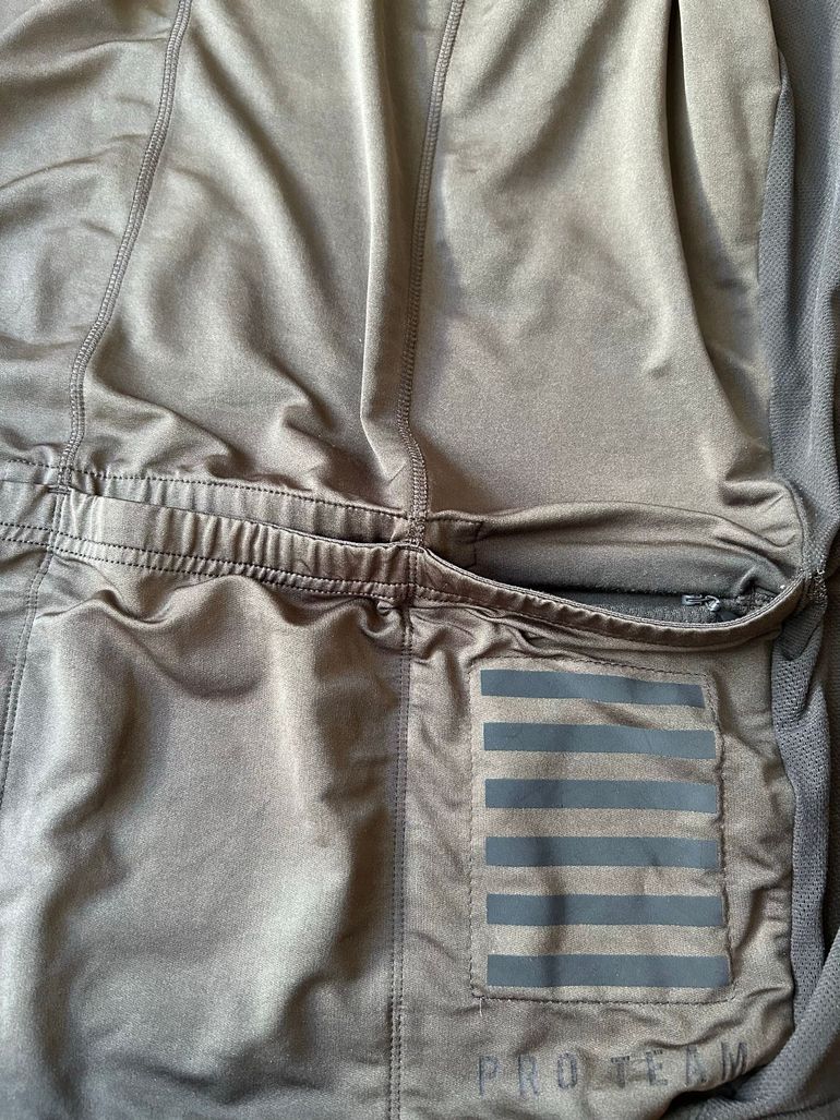 Used Rapha Pro Team Men's Short Sleeve Jersey dark-olive Size M bike — image 6 of 6