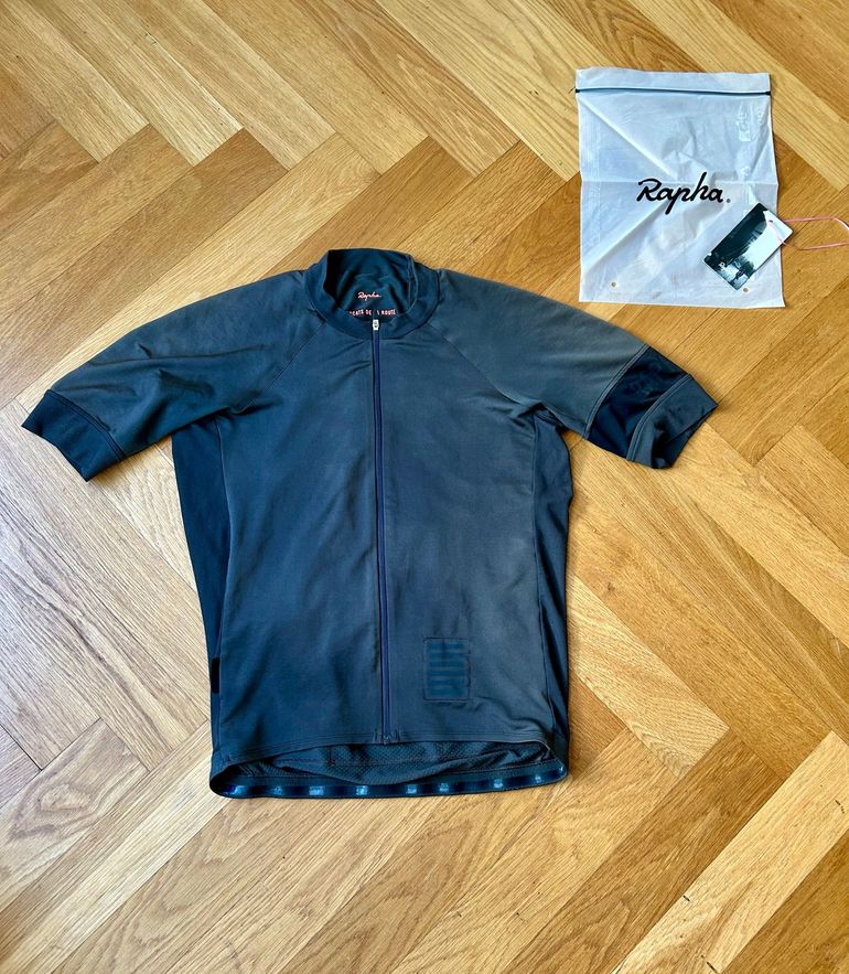Used Rapha Pro Team Men's Short Sleeve Jersey dark-olive Size M bike — image 1 of 6