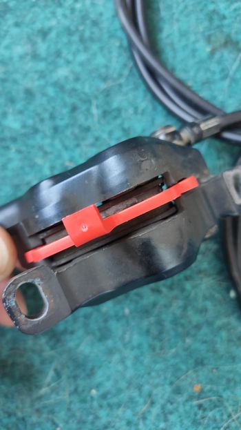 Used Shimano SLX M7100-M7120 and Deore M6100-M6120 Brakeset + 203mm Rotors bike — image 3 of 9