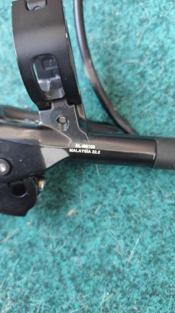 Used Shimano SLX M7100-M7120 and Deore M6100-M6120 Brakeset + 203mm Rotors bike — image 9 of 9