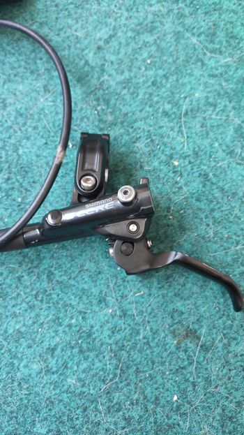 Used Shimano SLX M7100-M7120 and Deore M6100-M6120 Brakeset + 203mm Rotors bike — image 6 of 9