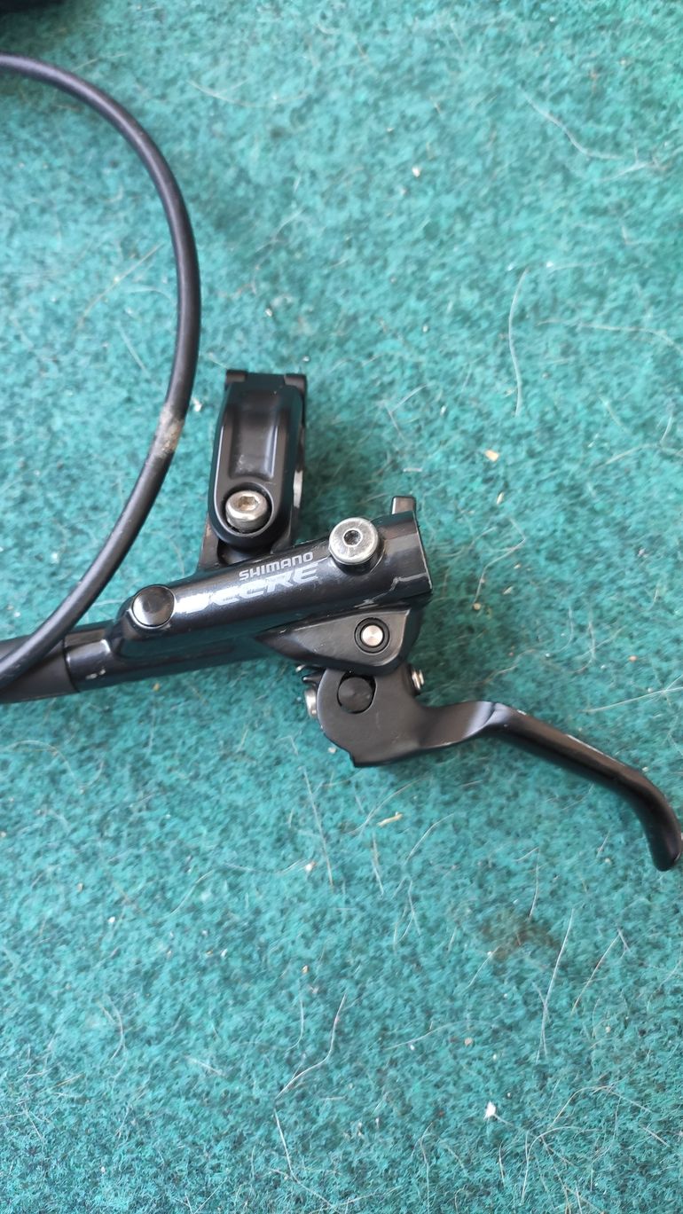 Used Shimano SLX M7100-M7120 and Deore M6100-M6120 Brakeset + 203mm Rotors bike — image 6 of 9