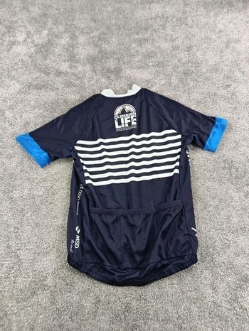 Używany mitremo milremo maillot velo homme taille m -18 6190 cyclisme route respirant Vosges bike — zdjęcie 6 z 7