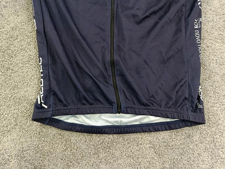 Używany mitremo milremo maillot velo homme taille m -18 6190 cyclisme route respirant Vosges bike — zdjęcie 2 z 7