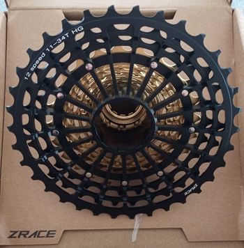 Used ZRace ALPHA EX Shimano 12S Cassette 11X34 bike — image 2 of 2