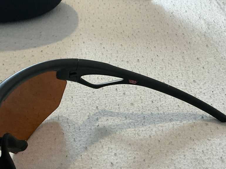 Used Oakley Spherea Gold Sunglasses bike — image 4 of 7