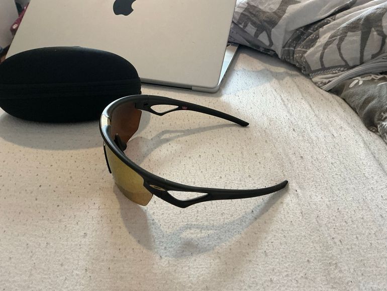 Used Oakley Spherea Gold Sunglasses bike — image 2 of 7