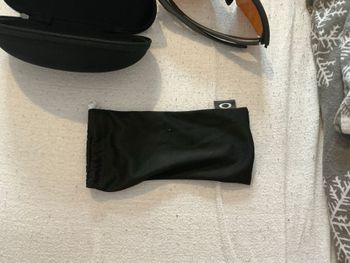 Used Oakley Spherea Gold Sunglasses bike — image 6 of 7