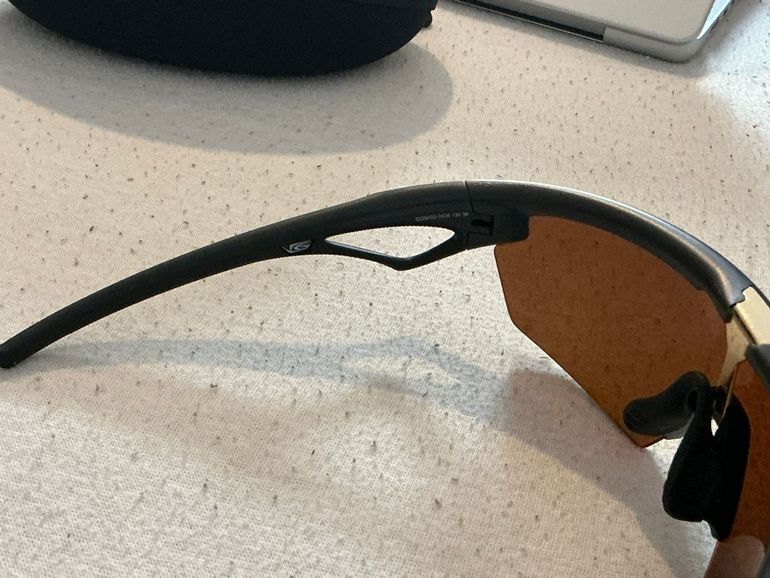 Used Oakley Spherea Gold Sunglasses bike — image 3 of 7