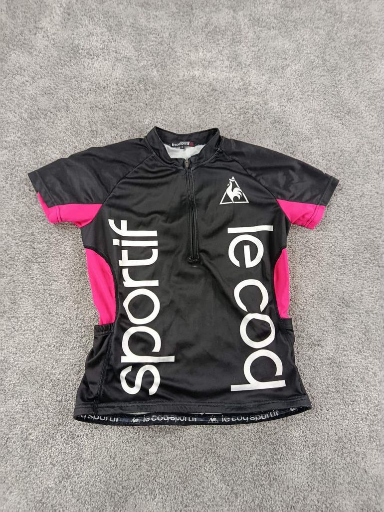 Używany le coq sportif maillot velo femme taille m -31 7799 cyclisme route respirant, marque:, état: Bon état, taille: M / 38 / 10, 14, 00 € bike — zdjęcie 1 z 5