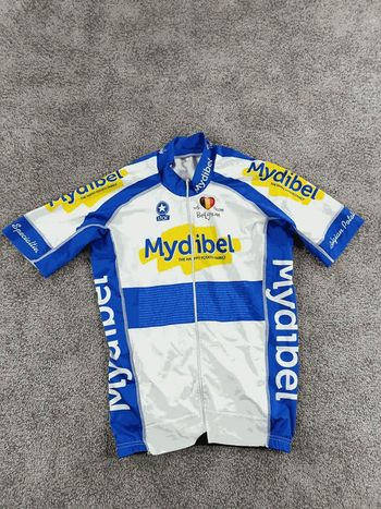 doltcini maillot court velo homme taille L - 62 5237 - drapeau belge bike d'occasion