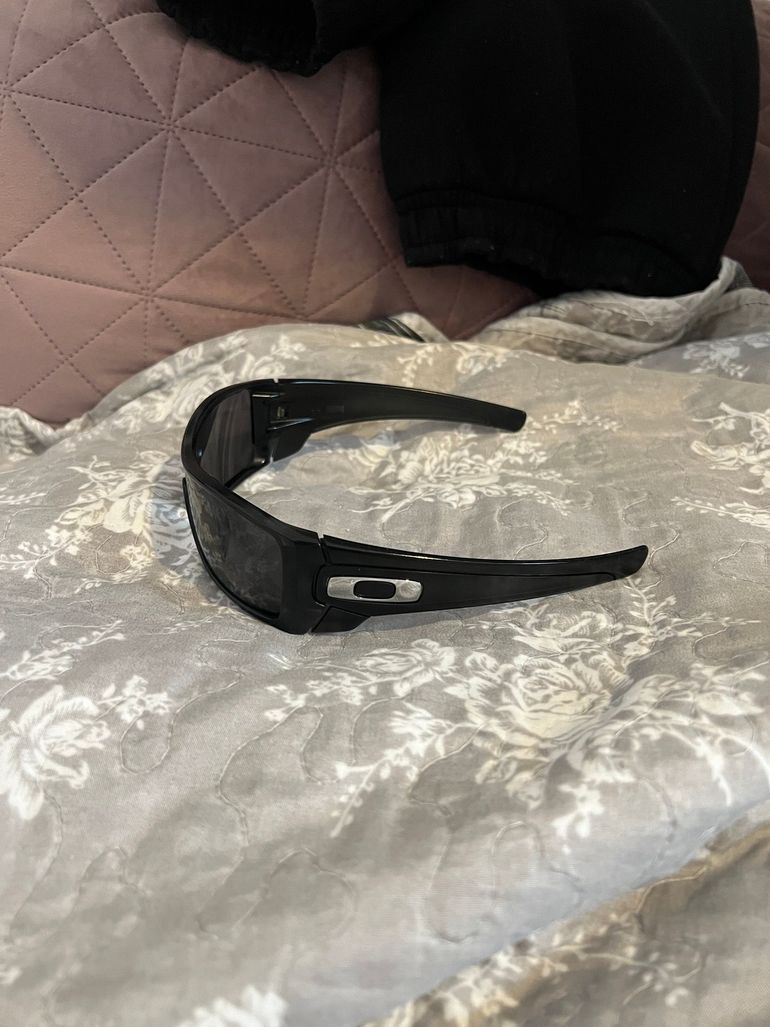 Używany Oakley Bat Wolf Black Cycling Sunglasses bike — zdjęcie 2 z 7
