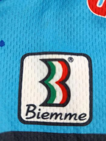 Used Biemme maillot velo homme taille xl -24 6238 cyclisme route respirant batik del monte gewiss bike — image 7 of 9