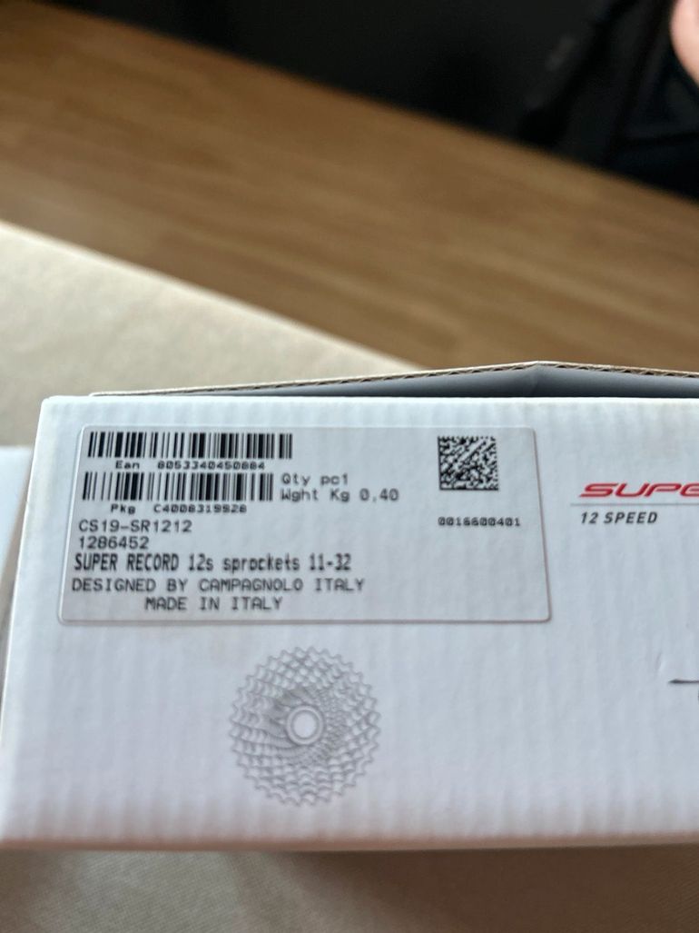 Używany Campagnolo Super Record 12-fach bike — zdjęcie 2 z 3