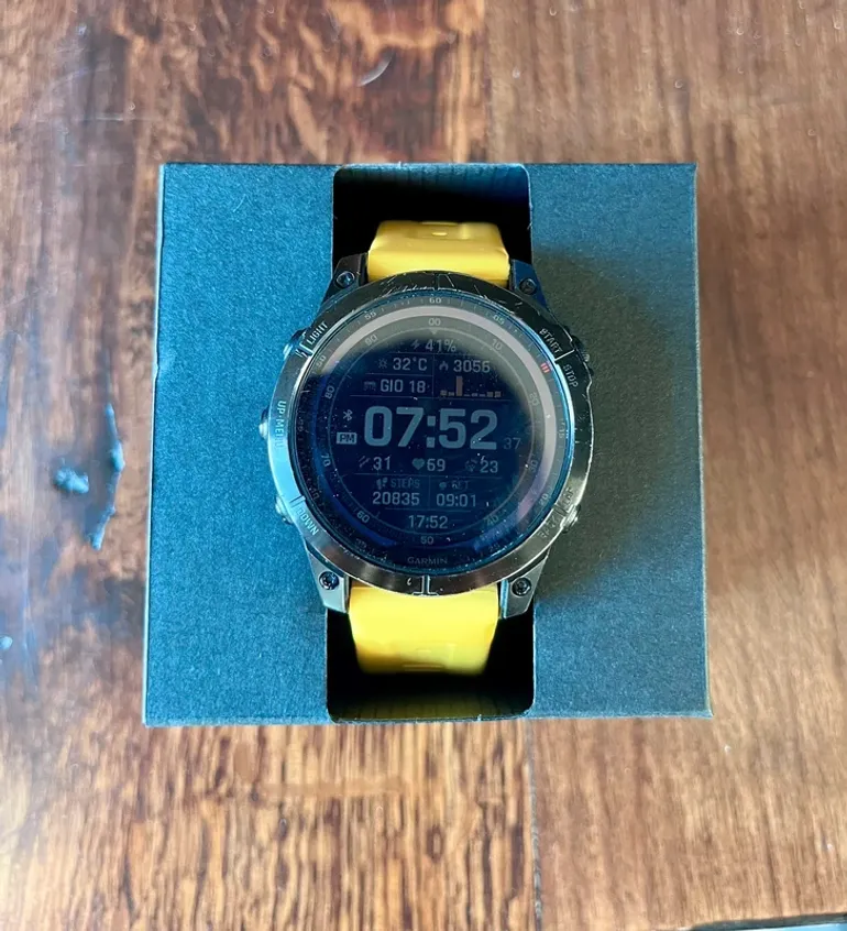 Używany Garmin Fenix 7 Sapphire Solar bike — zdjęcie 2 z 6