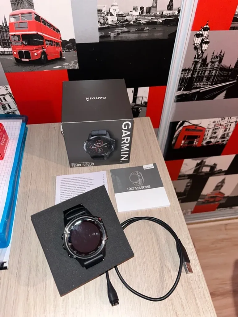 Używany Garmin Fenix 5 Plus bike — zdjęcie 1 z 4