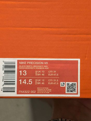 Nike Precision VII Black/Red bike de segunda mano — imagen 8 de 8