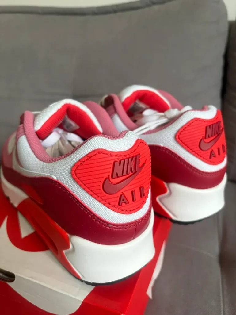 Gebrauchtes White Air Max 90 Peony bike — Bild 3 von 8