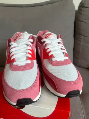 Gebrauchtes White Air Max 90 Peony bike — Bild 6 von 8
