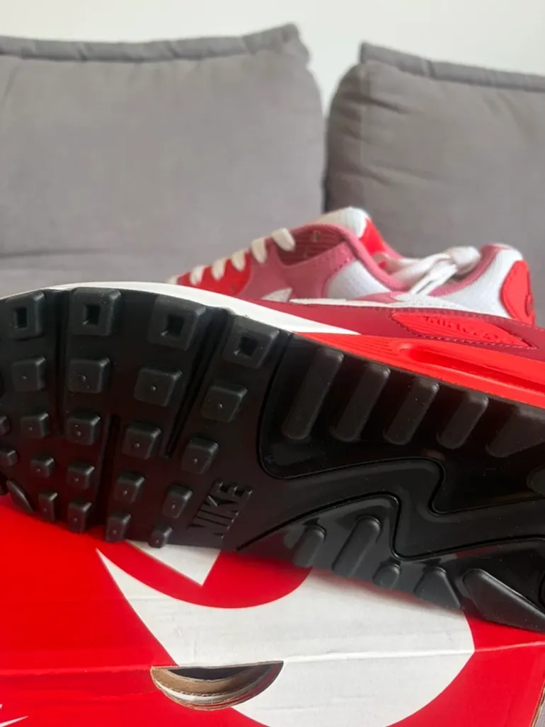 Gebrauchtes White Air Max 90 Peony bike — Bild 5 von 8