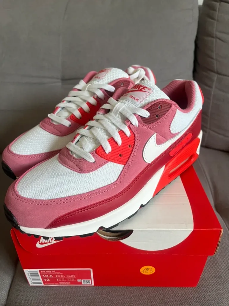 Gebrauchtes White Air Max 90 Peony bike — Bild 1 von 8
