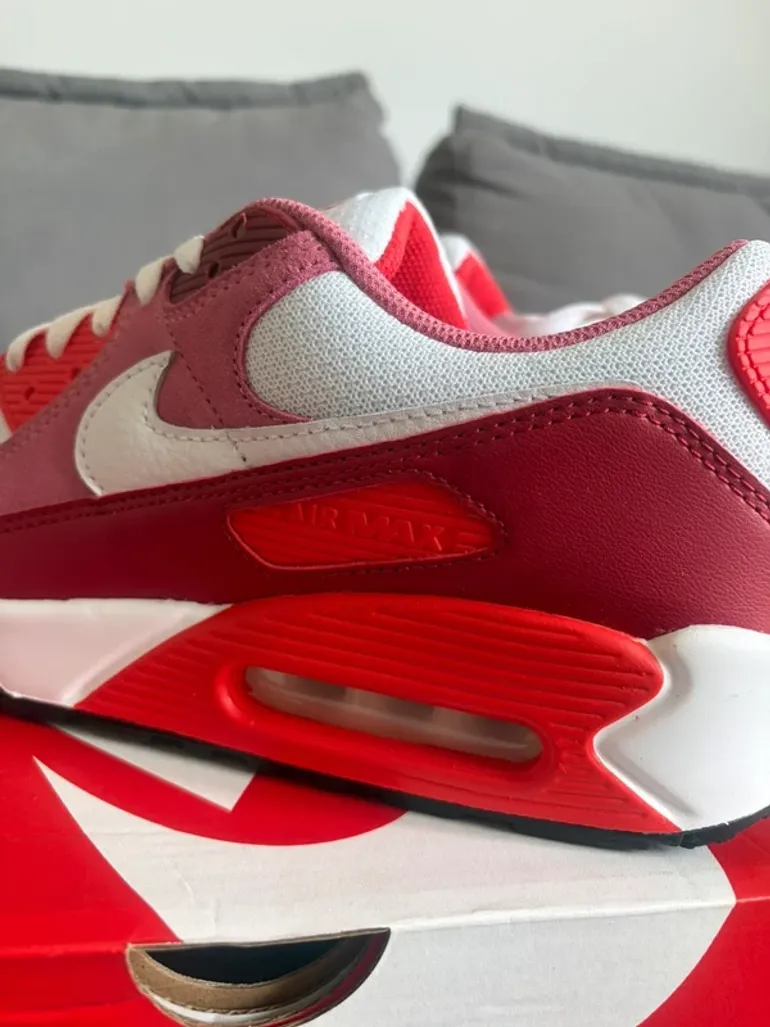 Gebrauchtes White Air Max 90 Peony bike — Bild 4 von 8