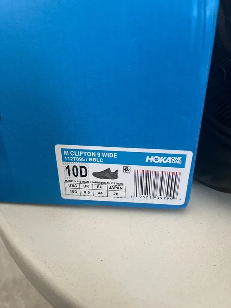 Gebrauchtes Hoka noir taille 44 bike — Bild 5 von 6