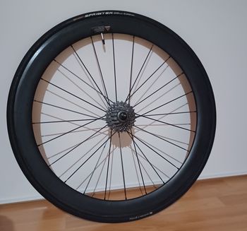Used Zipp Lot de 2 paires Roue Carbone Boyau à Patin 2018 bike — image 4 of 4