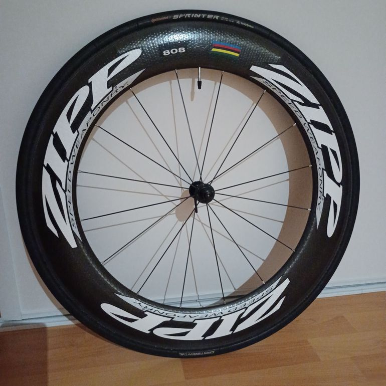 Used Zipp Lot de 2 paires Roue Carbone Boyau à Patin 2018 bike — image 2 of 4