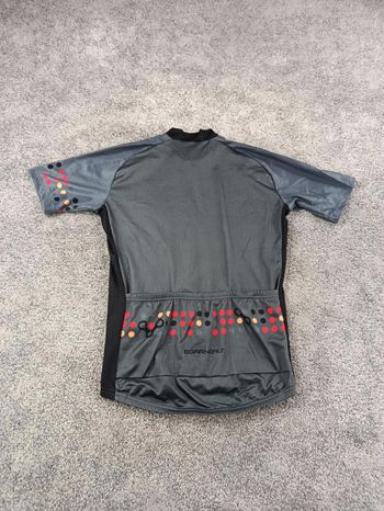 Used Louis Garneau maillot velo homme taille M-03 7554 cyclisme route respirant bike — image 4 of 5
