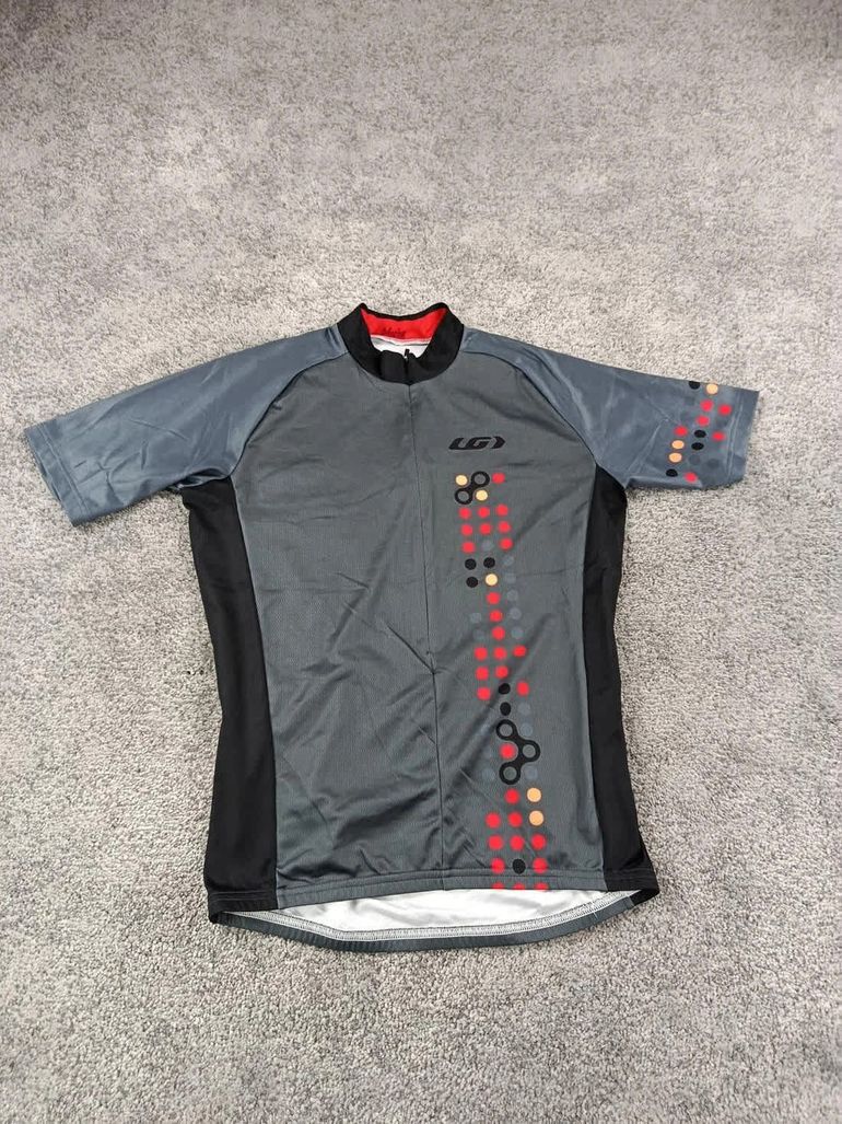 Used Louis Garneau maillot velo homme taille M-03 7554 cyclisme route respirant bike — image 1 of 5