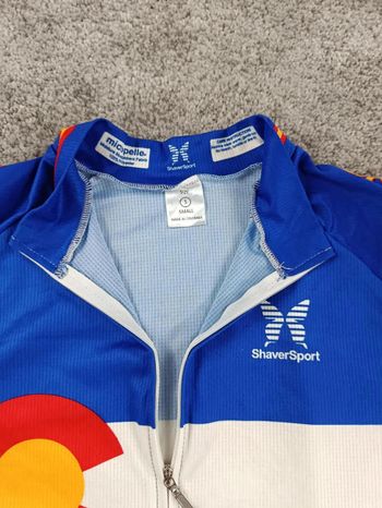 Used shaversport maillot velo homme taille s -03 7551 cyclisme route respirant Colorado usa bike — image 2 of 5