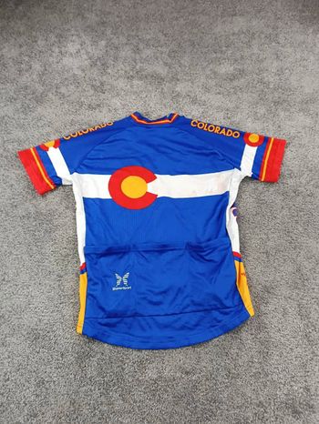 Used shaversport maillot velo homme taille s -03 7551 cyclisme route respirant Colorado usa bike — image 4 of 5