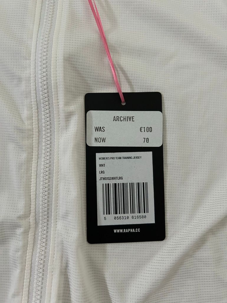 Used Rapha Women’s Pro Team Training Jersey size L 2024 bike — image 3 of 4