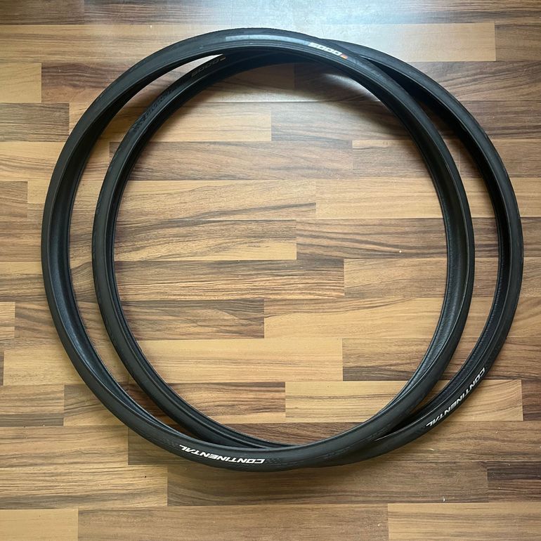 Used Continental Pair of 30mm Grand Prix 5000 Folding Tyres 2026 bike — image 1 of 7