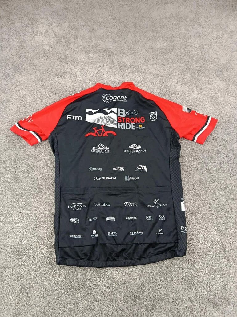 Used Descente maillot velo homme taille m -02 7544 cyclisme route respirant bike — image 13 of 14