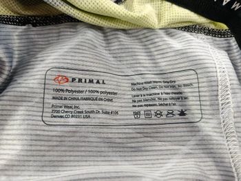 Used primal maillot velo homme taille m -91 7345 cyclisme route respirant Colorado usa bike — image 4 of 6