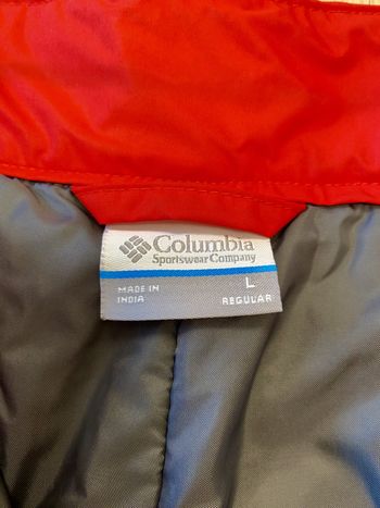 Used Columbia Pantaloni Sci/Snowboard Uomo Rosso bike — image 3 of 4