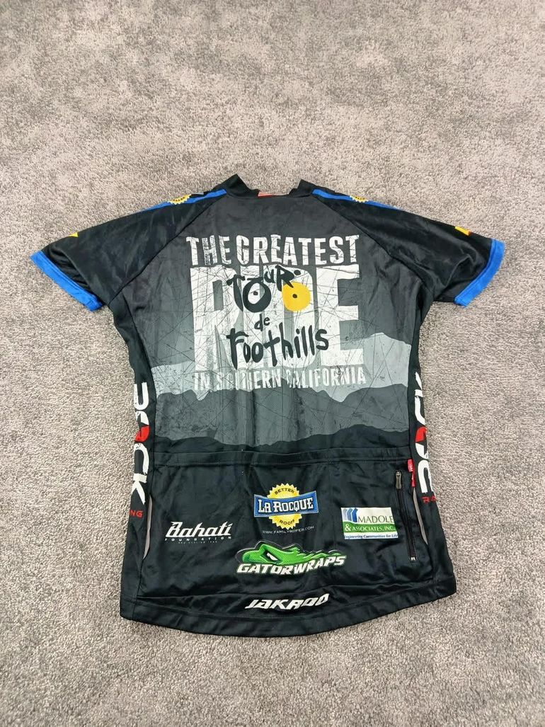 Used Jakroo maillot velo homme taille xxl -64 7199 cyclisme route respirant usa californie bike — image 4 of 6
