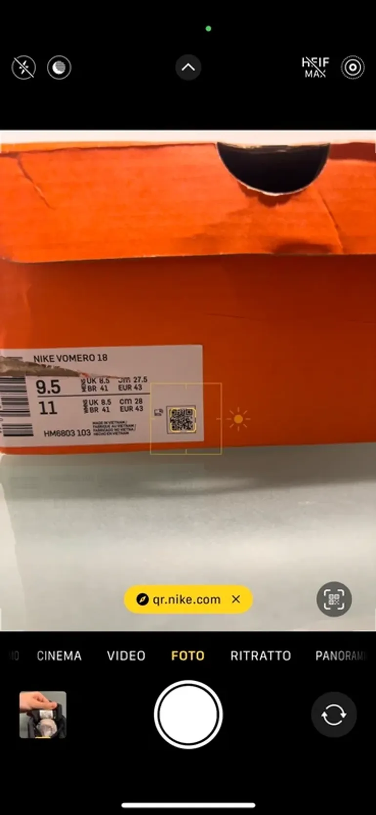 Used Nike Vomero 18 bike — image 10 of 10